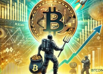Dall·e 2024 11 08 17.19.52 A Digital Illustration Showcasing Bitcoin Nearing Its All Time High Ath As Miners Hold Back On Selling Signaling Bullish Sentiment. The Image Promi.jpg