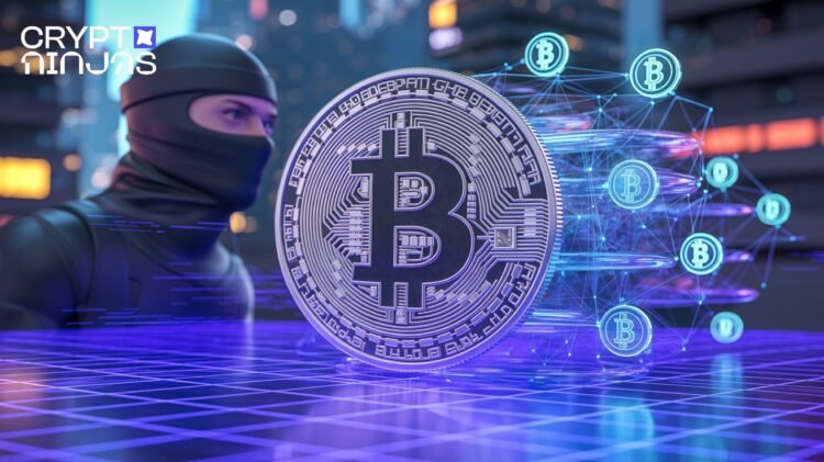 In The Center Bitcoin Is Depicted In A Dramatic… 4.jpeg