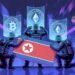 In the center north korea flag and 4 crypto hack….jpeg
