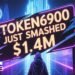 Token6900 just smashed 1 4m this degenerate frenzy is one of 2025s notable meme coin launches.jpeg