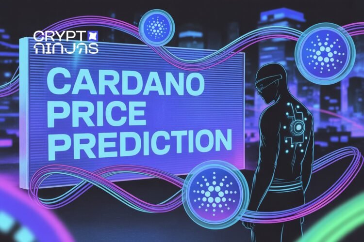 In the center cardano price prediction is depict….jpeg