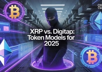 Xrp at 1 99 vs digitap tap comparing market conditions and token models heading into 2025.jpg