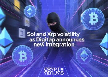 Market volatility in sol and xrp as digitap announces a new platform integration.jpg