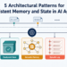 Mlm chugani 5 architectural patterns persistent memory state ai agents feature.png