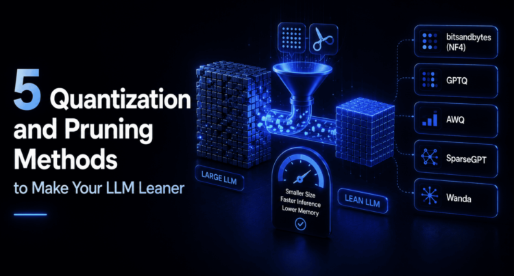 KDN Shittu Quantization and Pruning Methods to Make Your LLM Leaner scaled.png
