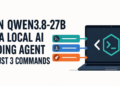 Kdn run qwen3 8 27b as a local ai coding agent in just 3 commands feature.png