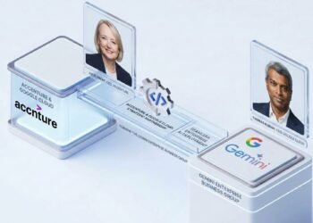 Accenture julie sweet google cloud thomas kurian gemini enterprise.jpg
