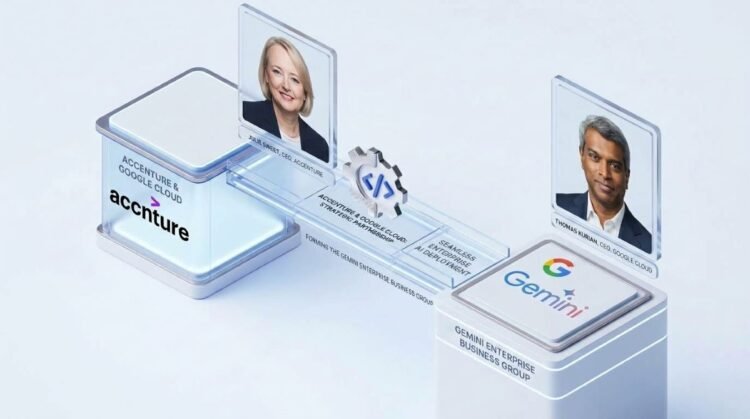 Accenture julie sweet google cloud thomas kurian gemini enterprise.jpg