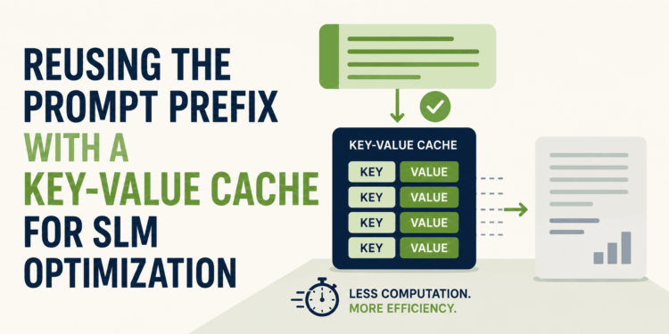 Kdn reusing the prompt prefix with a key value cache for slm optimization feature.png