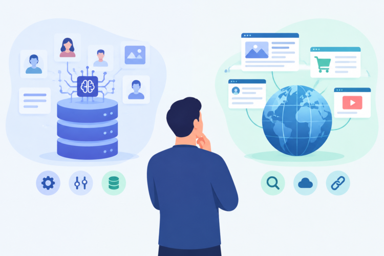 Synthetic data vs real web data ai training tradeoffs featured.png
