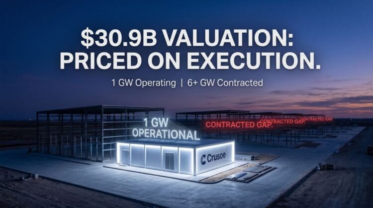 Crusoe valuation 30 9b gigawatt data center gap.jpg