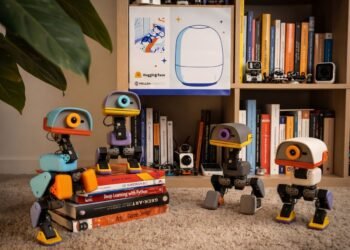 Hugging face pollen robotics microduck bipeds.jpg