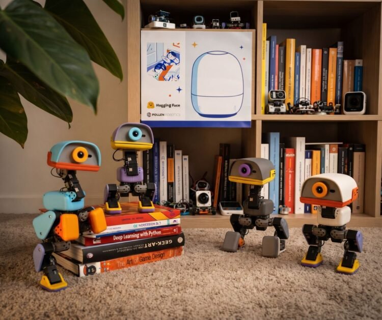Hugging face pollen robotics microduck bipeds.jpg
